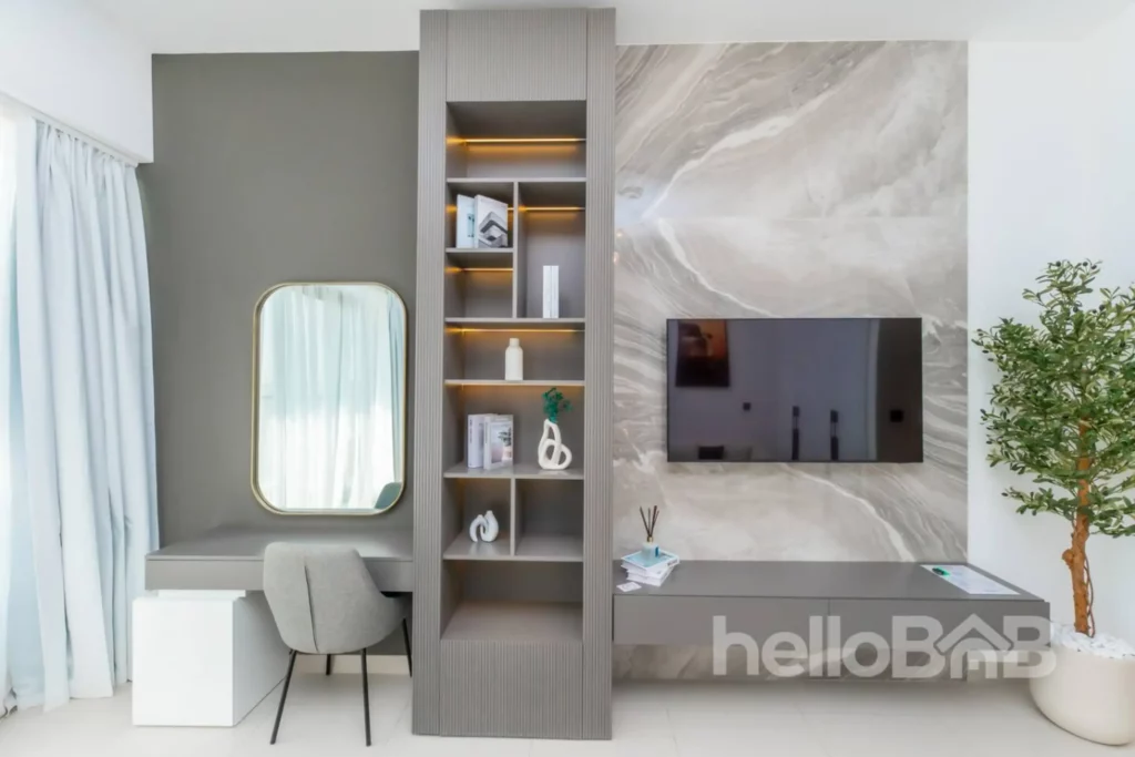 2 adultes | Dubaï | Studio design à Al Furjan